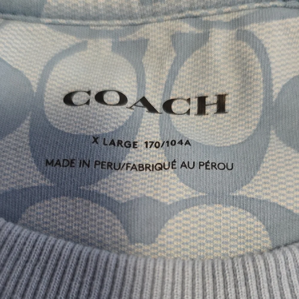 Coach Sweatshirt in Soft Blue - Picture 3 of 14